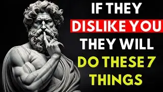 7 Hidden Signs Someone Dislikes You | Recognize Negative Energy | Stoic Philosophy Insights