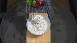 FRUIT CREAM RECIPE 😍 | Easy Dessert Recipe |#shorts #youtubeshorts #ramadan #fruitcream