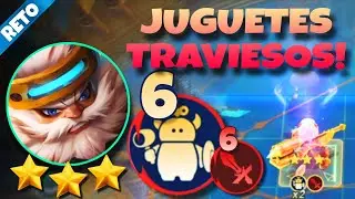 ESTRATEGIA de TORNEO: Aulus 3 Estrellas IMPARABLE con 6 Juguetes Traviesos y Kagura Magic Chess META