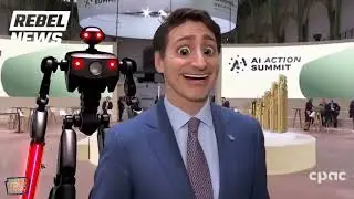 Trudeau at the AI Action Summit 👀 #meme