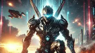 Cybernetic Warrior Rises! ⚡🔥 Epic Battle Awaits!