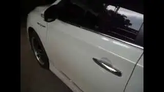 Turn signal blue mirror with LED For nissan Sylphy