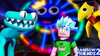 Vuelvo a Rainbow Friends capitulo 2, solo ante el peligro!! En espa&ntilde;ol Roblox