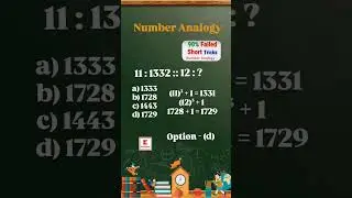 Reasoning ⚡ by Shubham Sir #shorts #reasoning #logicalreasoning #trending #viralreels