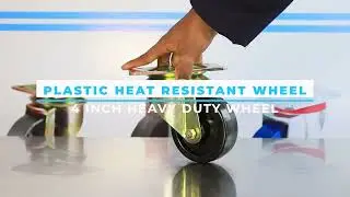 HEAVY DUTY PLASTIC HEAT RESISTANT WHEEL