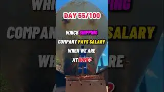 Which Shipping Company Pays Salary When We are at Home? 💸💰 #ytshorts #salary #shiplife #navylife