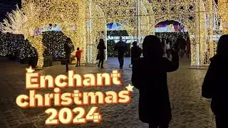Enchant christmas at Paypal Park san jose Ca. 11/27/2024