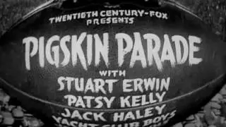 Pigskin Parade (1936) title sequence