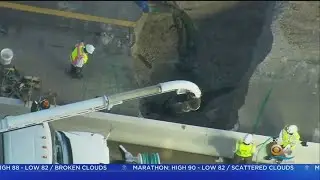 Crews Worked Around The Clock To Fix Water Main Break That Closed Down William Lehman Causeway