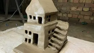 DIY: Clay House Model | Small House|Earthen Craft 