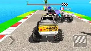 Deadly Truck Stunt Racing Challenge ☠️ | Impossible Tracks & Huge Crashes: Android gameplay 