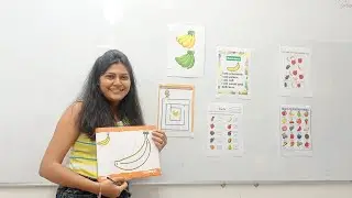 Lesson plan on Banana🍌| How to teach Fruits? #lesson plan #banana #teachertraining