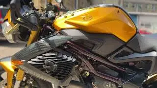Benelli TNT 1130 Cafe Racer walk around and sound