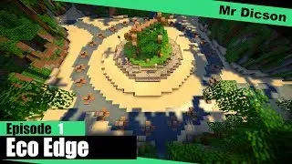 Minecraft 1.6.4 Eco Edge #1 [Постройки minecraft]