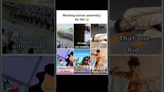 Morning school assembly be like #memes #school #boys #student #exam