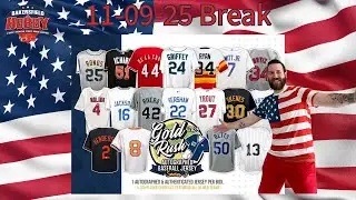 11-9-2025 2025 Gold Rush MLB Jersey Series 3 Break