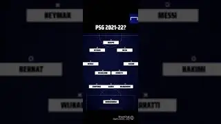 PSG# new lineup # paris saint german # Messi # Neymar jr # Angel dimaria