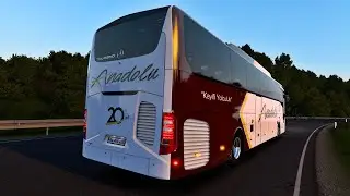 Mercedes-Benz Tourismo 16 RHD | Afyon-Antalya Seferi | Anadolu Turizm #g29 #ets2 #bus  #seyahat