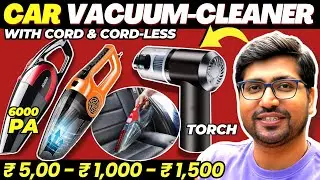 [2026]🚗Best Car Vacuum Cleaner 2026🧹Best Vacuum Cleaner for Car Under ₹1000&ndash;₹3000 Corded Cordless!