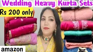 Huge AMAZON Best Selling Wedding Kurta/Kurti Set/Kurta Palazzo Set/Honest Review