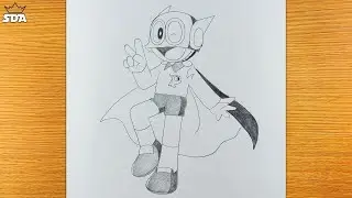How To Draw Perman Cartoon Step By Step