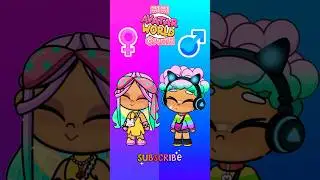 Avatar world: gender swap 🥰 boys vs girls #genderswap #avatarworldgame #avatarworld #viral #pazu