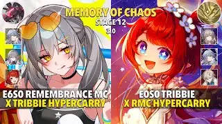 E0S0 Tribbie x RMC Hypercarry Both Sides - Tribbie DDD - Memory Of Chaos 12 - Honkai: Star Rail 3.0