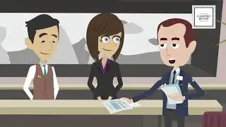 Guest check in at Front office with full English conversation script