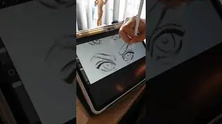 Drawing eyes in procreate✏️👀