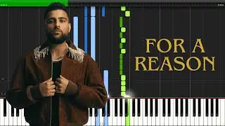 For a reason (Karan ahujla) | Easy piano tutorial