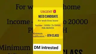 @Earn money at home DM me yes