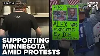Seattle restaurants show support to Minneapolis businesses amid protests and unrest