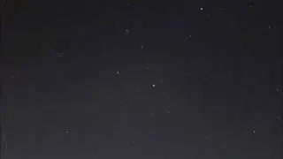 Time Lapse: Mars, Saturn, and Winter Constellations over Frosty Drew Observatory