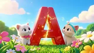🔴 KIKI TOONS, ABC Alphabet with Kiki 🧒 Gentle Learning Cartoon