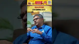 High Upfront, Low Running Cost = Mark of a Developed Country 💡| Prof.Satya Chakravarthy | Gobinath
