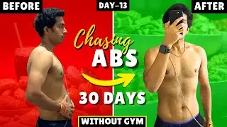 Day 13: Creatine Trick | Chasing Abs in 30 Days #fitness #dailyvlog #transformation