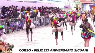 qanchi de mamuera en el corso alegorico sicuani canchis cusco 2024