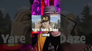 Anime Codew&ouml;rter erkl&auml;rt: Yare Yare Daze