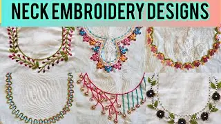 Beautiful Neck Embroidery Designs| @mysticaari7861 |