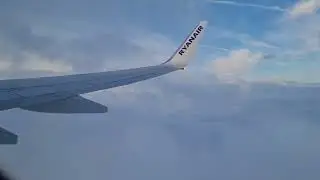 Departure Brussels Charleroi Ryanair B737-800