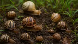 🔴WOW! NIGHT EXPLORATION‼️HUNTING BIG SNAILS IN THE WILD &ndash; AMAZING ADVENTURE 🐌
