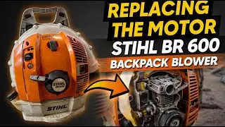 425 - Stihl Maintenance | BR600 Motor Replacement