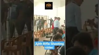 Thala Ajith Rifle Shooting Video 🔥🔥 #shorts #ajith #ak61 #rifle