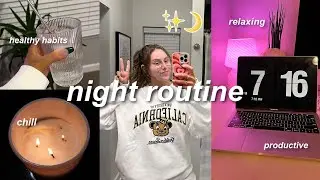 MY WINTER NIGHT ROUTINE 2022 | cozy, relaxing, + productive (&lsquo;that&rsquo; girl night routine)
