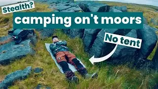 E-Bike Camping On’t Moors Without A Tent