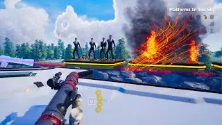 Platforms In The Sky 100% Guide | Squirrel With A Gun