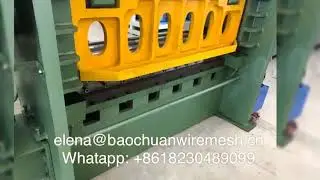 Expanded steel grill grate machine +86 182 3048 9099