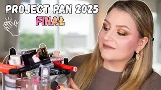 Podsumowanie Project Pan 2025🗑️ Ile kosmetyków kolorowych zużyłam w tym roku?
