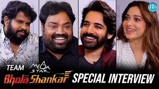 Team Bhola Shankar Special Fun Interview | Chiranjeevi | Tamannaah | Meher Ramesh | Sushanth | Aadi