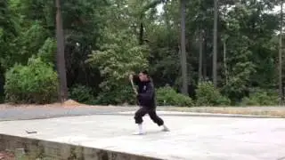 YMAA Taiji Saber form Nicholas Yang